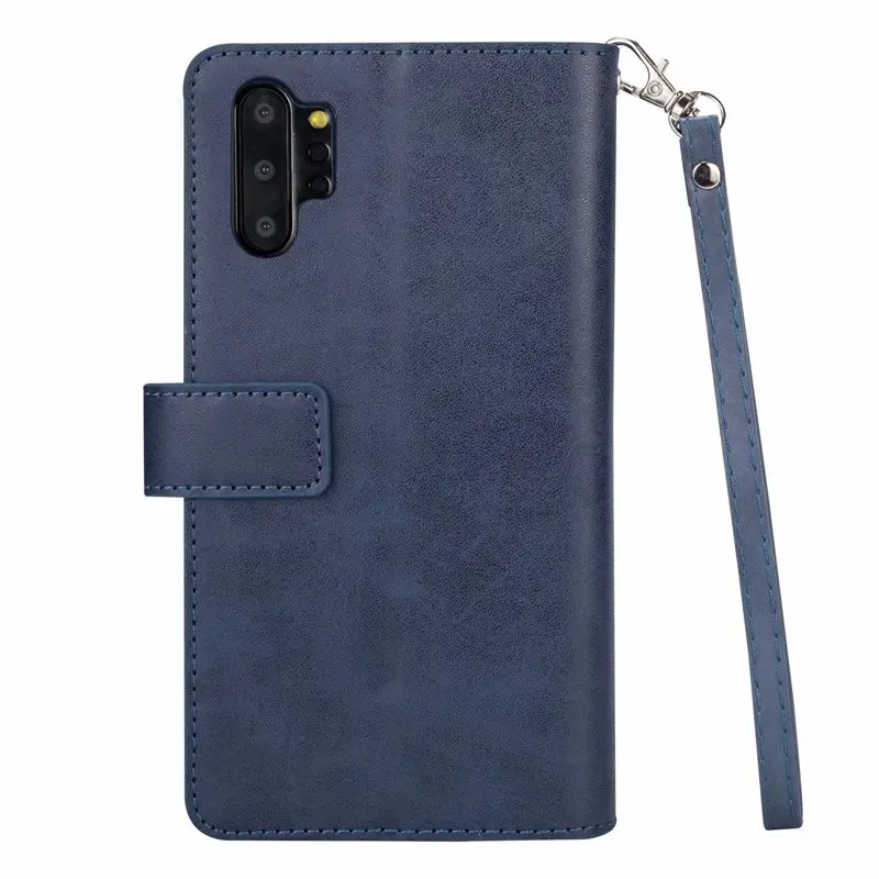 Кожаный бумажник на молнии сумка чехол для samsung Galaxy Note 10 S10 S8 S9 Plus Note 9 8 S6 S7 край A10 A20 A30 A50 A70 A90 M10 M20 M30