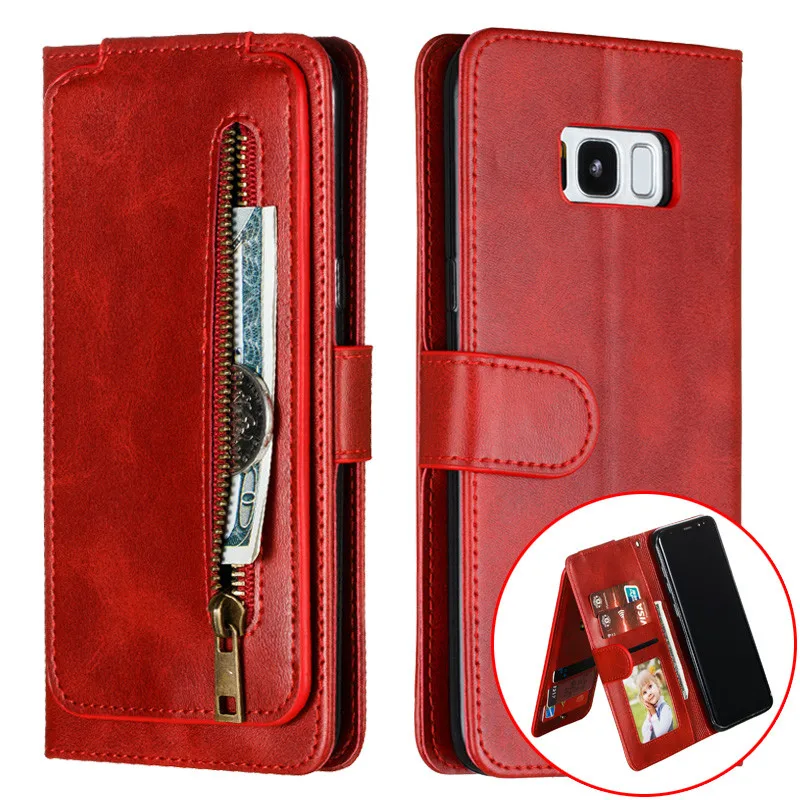 Luxury Leather Case for For Samsung Galaxy S8 S20 Ultra S10 Lite S9 Plus S10E S7 Edge Wallet Multi Card Holder Cover Coque Etui Luxury Leather Case for For Samsung Galaxy S8 S20 Ultra S10 Lite S9 Plus S10E S7 Edge Wallet Multi Card Holder Cover Coque Etui