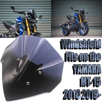 

NEW Motorcycle Sport Touring Windshield Viser Visor WindScreen Wind Deflector Fits For YAMAHA MT-15 MT15 2018 2019 MT 15 '18 '19