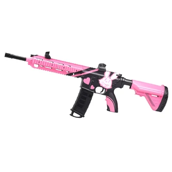 

M416 Assault Step Robbed Ground Water Bomb Grab Electric Burst Water Gun Plastic Children Toy Gun Outdoor Children's Toys