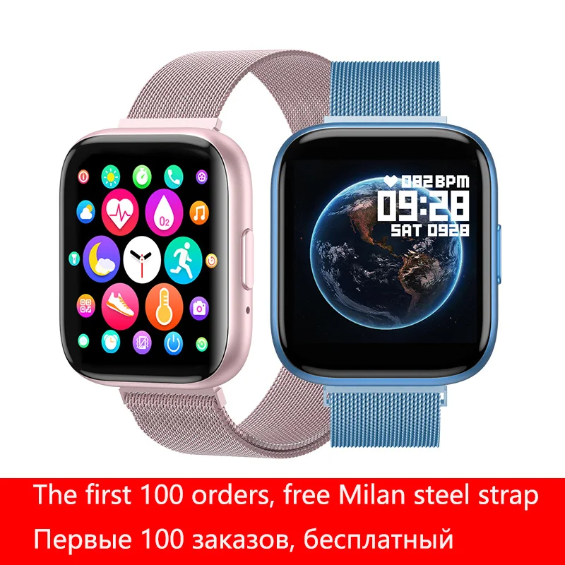2021 New Smart Watch Men 1.54' Full Touch Screen Sport Fitness Watch Waterproof Bluetooth Call For Android ios Smartwatch Women