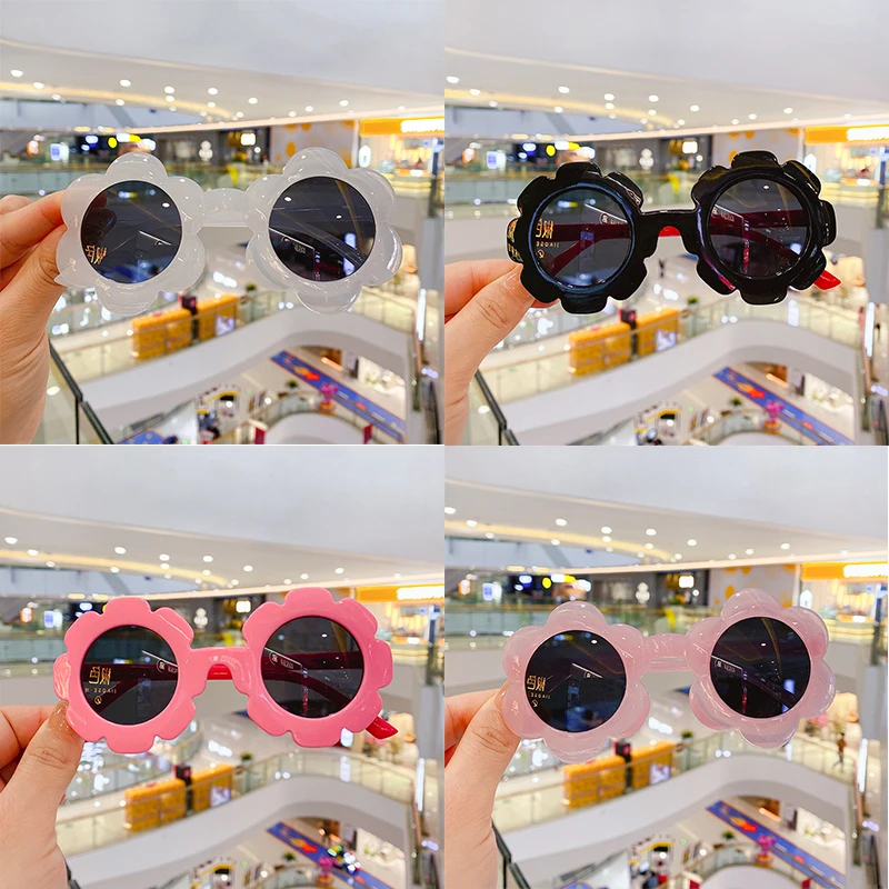 New Children Kids Colors Round Polarized UV Sunglasses Leopard Solid Boy Girls Lovely Eyeglasses Cute Baby Shades Eyewear