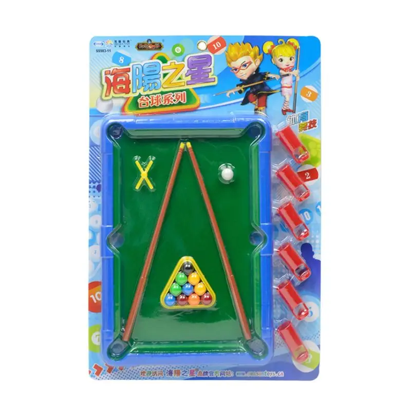 1 комплект мини настольный бассейн биллиардный стол доска для игрушек игровые шары для детей обучение маленьких детей спортивные игрушки подарки