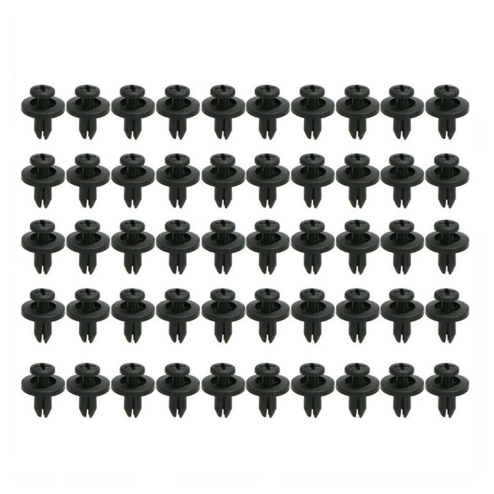 Generic 100pcs Mixtes Auto Fixation Clip Voiture Corps De Retenue Rivet  Pare-chocs Porte Clips De Fixation - Prix pas cher