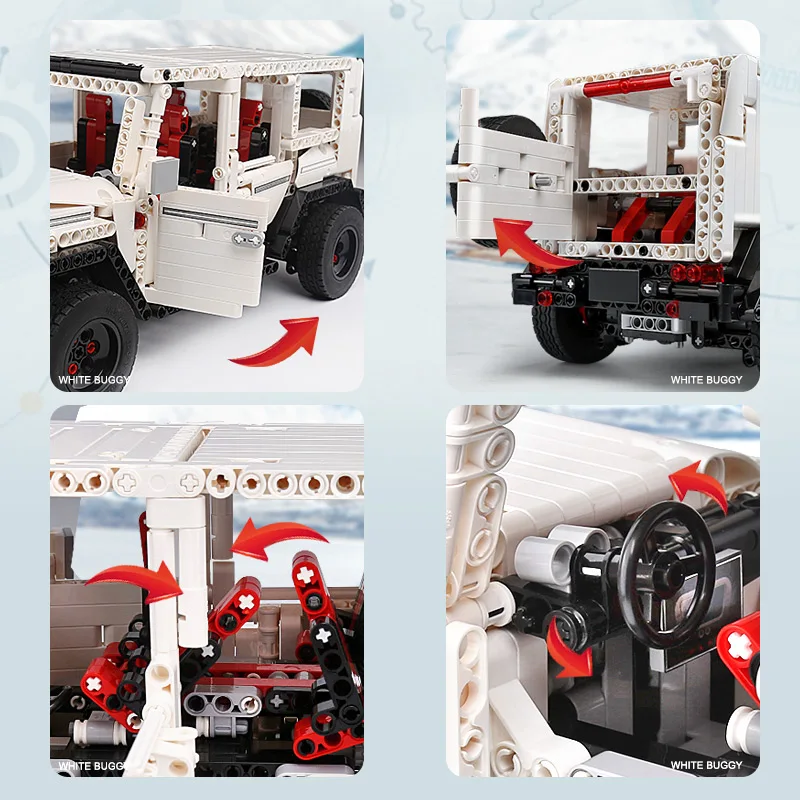 Пресс форма для King MOC дизайн грузовик внедорожник G500 AWD универсал Off модель