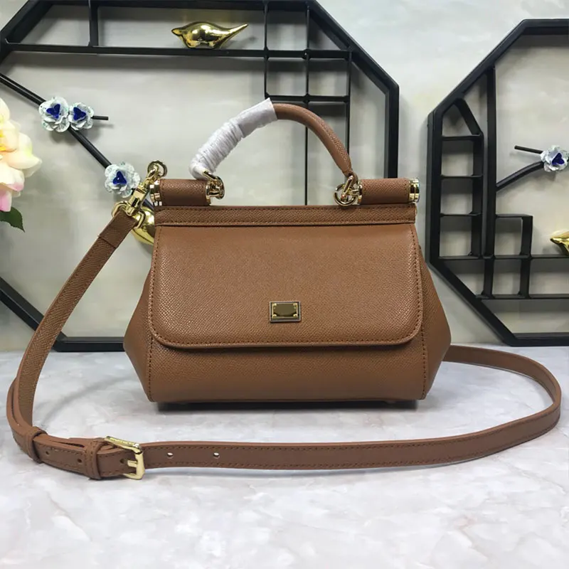 shoulder bag for women Best Special Offer Quality Genuine Leather Women Handbags Brand Tote Bag Top-handle Famous Designer Tote - Color: as pictures15