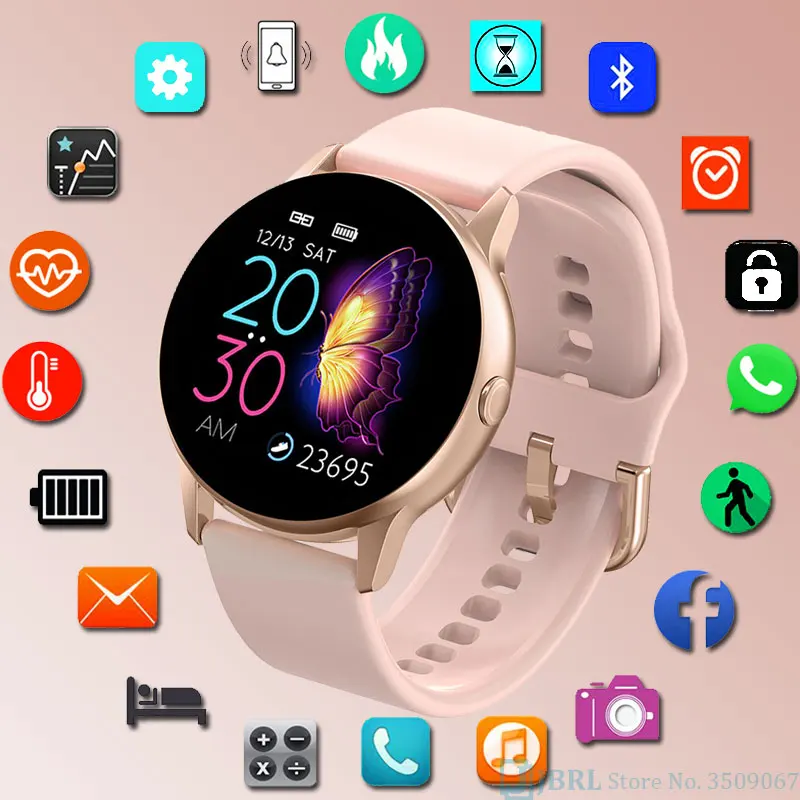 Sport Full Touch WristWatch Girls Boys Digital Watch Kids Digital Clock Children Wrist Watches Teens Android IOS IP68 Waterproof afbeelding