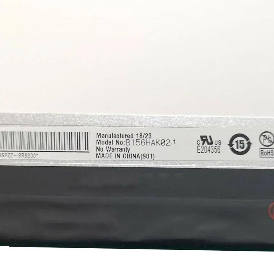 B156HAK02.0 ноутбук матрица 15," ЖК сенсорный экран 40 контактов FHD 1920X1080 замена панели