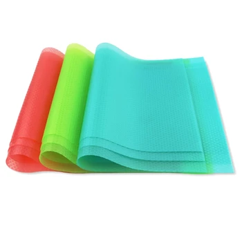 

9 Pack Refrigerator Mats Shelf Mats Washable Fridge Mats, Can Be Cut Refrigerator Liners, Drawer Table Placemats