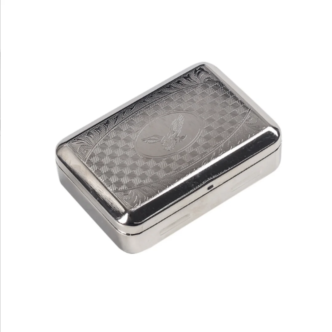 Portable Metal Cigarette Case For Men Dad Pocket Cigar Storage Box To  Prevent Cigarettes From Being Squeezed Deformed, Shop Now For Limited-time  Deals