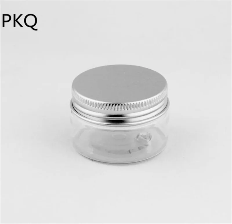 

6.8 30/40/50/60ml Small Transparent plastic Containers food powder packaging bottles dried fruit cans