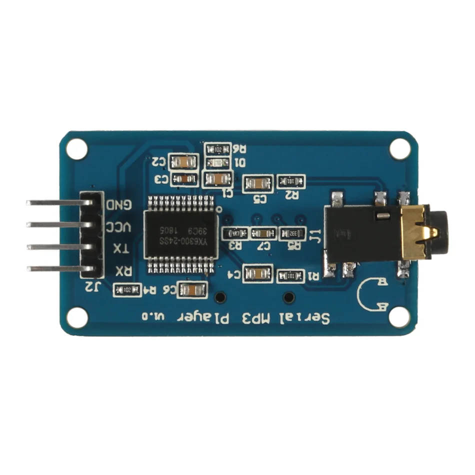 YX5300 Module UART TTL Serial Control MP3 Music Player Modules Support MP3/WAV Micro SD/SDHC Card For Arduino/AVR/ARM/PIC | Электронные