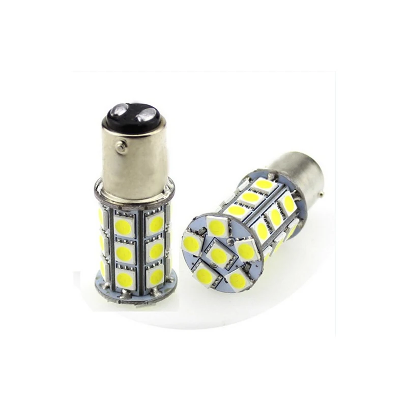 5050 1156 27SMD BA15S Светодиодный лампа P21w R5W R10W 1157 светодиодный лампы сигнала поворота Фары заднего хода автомобиля светильник Хвост Парковка
