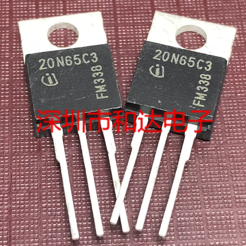 5 шт. 20N65C3 SPP20N60C3-220 650V 20.7A