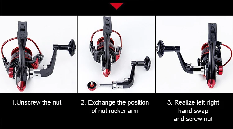aluminum spinning fishing reel