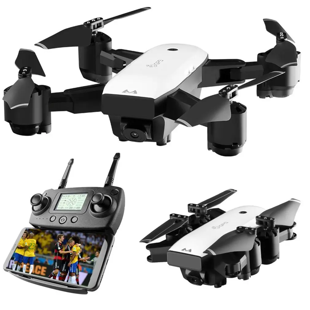 

SMRC S20 Foldable 6-axis FPV Drone RC Quadcopter With GPS 360 Flips Wide Angle Camera 1080P Altitude