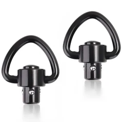 Tactical QD Rifle Gun Sling Swivels Mount Heavy Duty Push Button Sling Swivel Ring for Hunting Gun Accessories