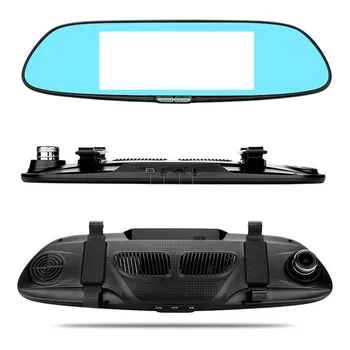 

Car DVR Rearview Mirror Camera Recorder Dash Cam G-sensor