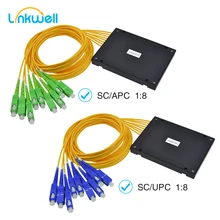1x8 Высококачественный 1 м SC APC SC UPC тип ПЛК сплиттер, LC сплиттер коробка ПЛК ABS оптоволоконный телекоммуникационный сплиттер Соединительная коробка 1:8 1x8 Высококачественный 1 м SC APC SC UPC тип ПЛК сплиттер, LC сплиттер коробка ПЛК ABS оптоволоконный телекоммуникационный сплиттер Соединительная коробка 1:8