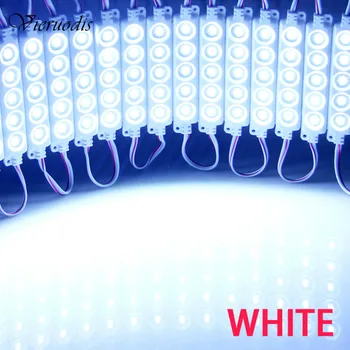 

LED Module Light Lamp SMD 5050 Waterproof LED Modules for LED Sign Letters Rear Lighting SMD 3 LED 12V 0.8M-5X3LED /1.6M-10X3LED