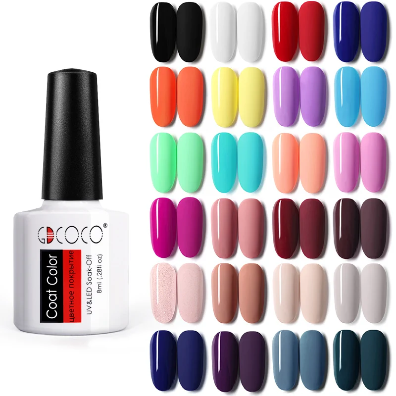 Гель лак GDCOCO полуперманентный Быстросохнущий для ногтей 8 мл|nail polish|fast dry nail polishnail