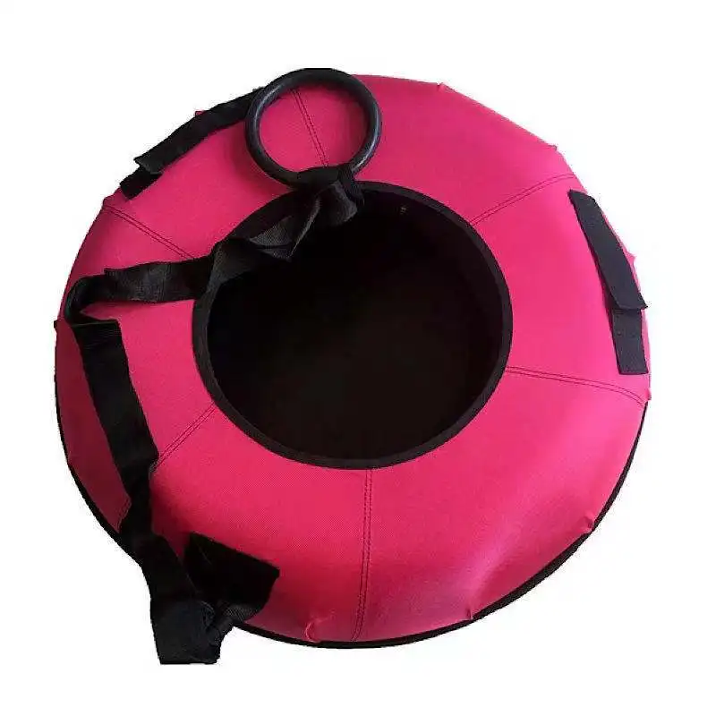 

Winter Snow Tubing Inflatable Snow Sled With Handle Thickened Inflatable Ski Circle Outdoor Skiing Supplies For Child Adult