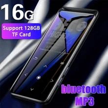 16 Гб bluetooth MP3-плеер наушники HiFi fm-радио мини USB MP3 Спорт MP 4 HiFi портативный музыкальный плеер Диктофон