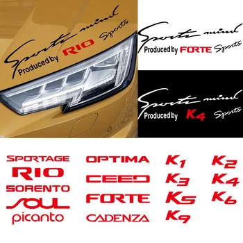

Car Light Eyebrow Decor Sticker Decal for Kia Sportage Forte Cadenza Rio Sorento Soul Picanto Optima Ceed K1 K2 K3 K4 K5 K6 K9