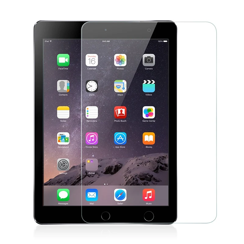 Закаленное стекло для iPad 2017 2018 9 7 Air 1 2 3 4 защита экрана Mini 5 защитная пленка Pro 11 10