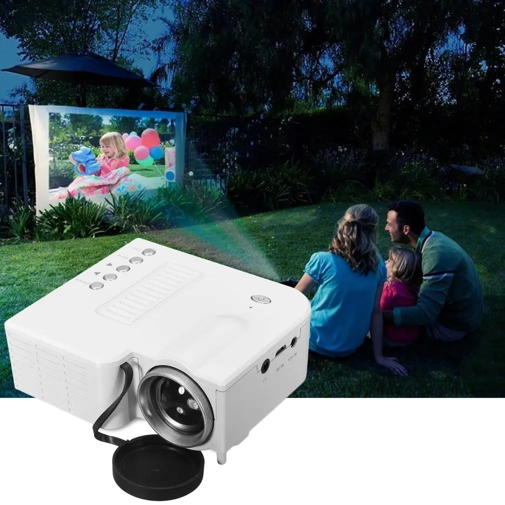 Baytek 1080 проектор. USB/TF 1080p FHD p1 + DLP WIFI led Mini Tasche Projektor Heimkino Multimedia