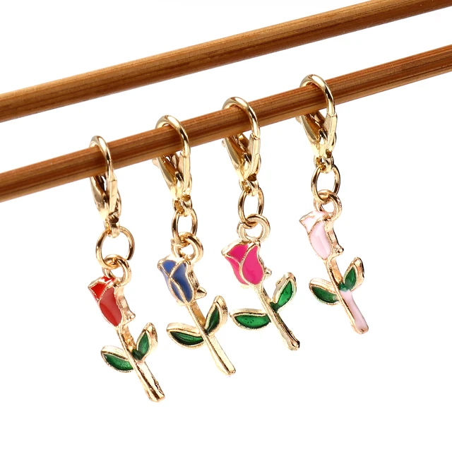 Handmade Polymer Clay Knitting Stitch Markers Fruit Pendants Knitting Marker  Crochet Clips Stitch Counter Needle Clips Tools - AliExpress