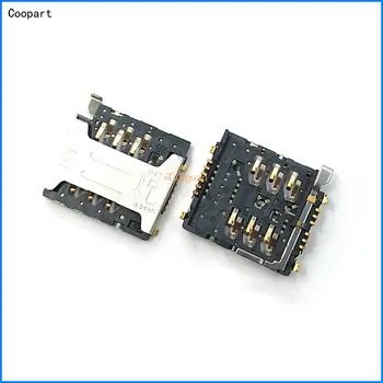 

Coopart New SIM card Socket Reader Holder Slot for Doogee T5 T5S Blackview BW5000 BV5000 MTK6735 top quality