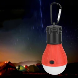 Mini tente Portable à lumière LED, lampe d'urgence étanche à crochet suspendu, lampe de poche de Camping @ LS 