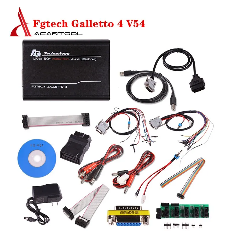 

Fgtech Galletto 4 Master V54 EUC Programmer BDM100 BDM Frame for KESS KTAG Fgtech Galletto Master V54 ECU Chip Tuning Tool
