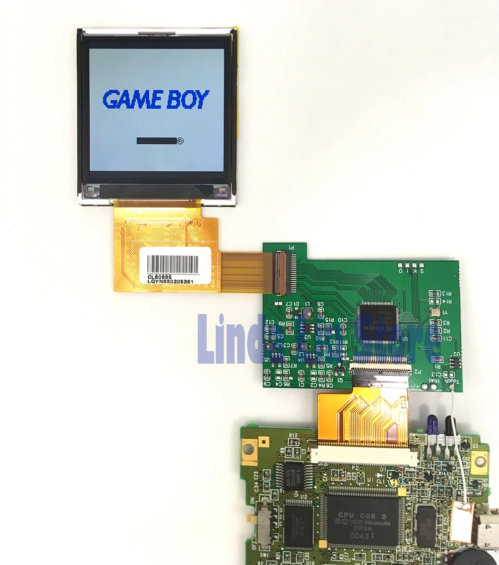 1set/lot For GBC NGPC High Light Modification Kits backlight LCD screen For GBC NGPC Console LCD screen light game accessories