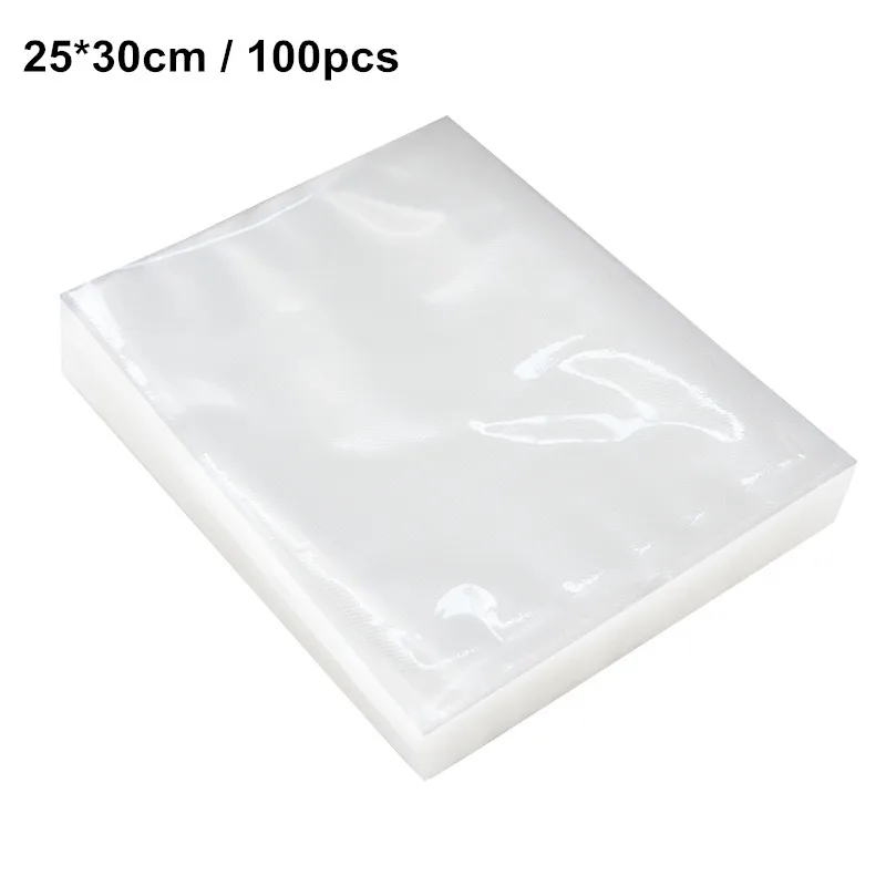 25x30cm 100pcs Tintonlife 100 шт./лот вакуумные пакеты для пищевых продуктов, вакуумная упаковочная машина, мешок для хранения продуктов с пищевым материалом - Цвет: 25x30cm 100pcs