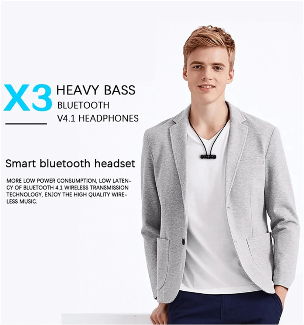 Металлический магнит беспроводные bluetooth-наушники-вкладыши для iPhone samsung для бега с микрофоном F814