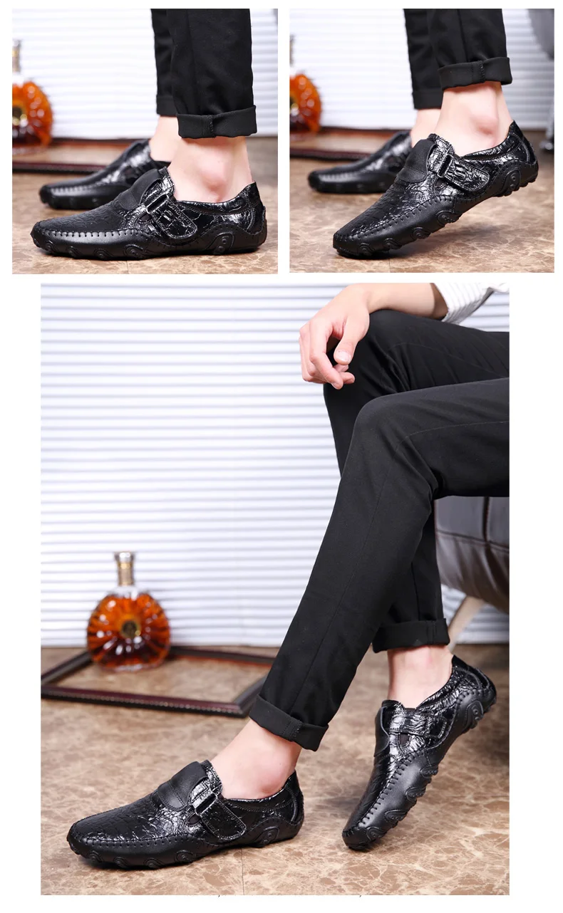 ZUNYU/Мужская обувь на плоской подошве с осьминогом мужская повседневная кожаная обувь ручной работы для вождения Модные Дизайнерские Мокасины
