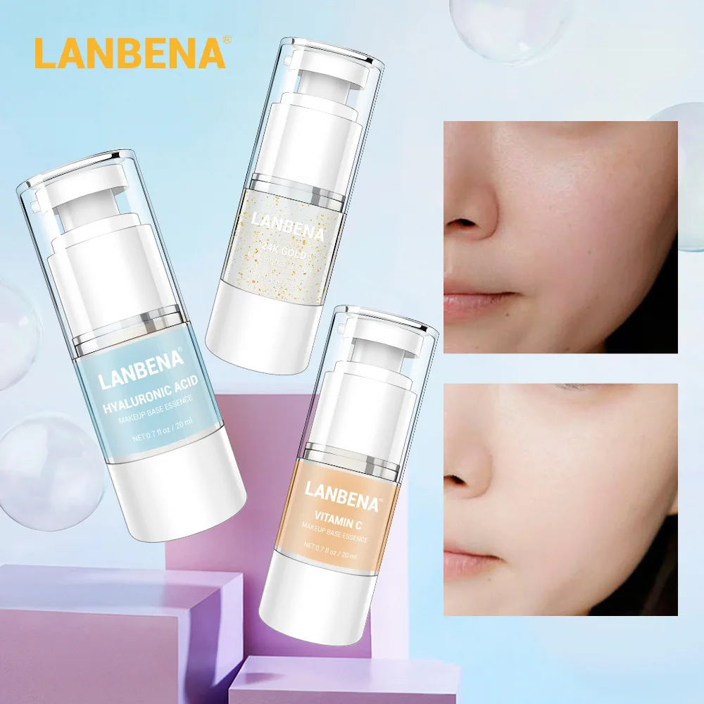 LANBENA Magic Invisible Pore Makeup праймер основа эссенция основа для предварительного макияжа Увлажняющий контроль жирности отбеливание сглаживающий корректор