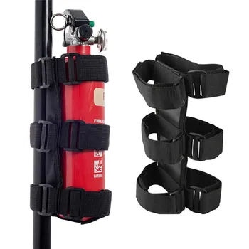 

Adjustable Car Roll Bar Fire Extinguisher Mount Bracket Auto Fixed Holder Belt Safety Car Interior Fixing Straps Automobile Jeep