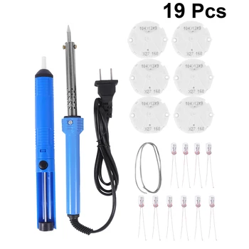 

19pcs/set Instrument Cluster Repair Kit Durable Repair Tool Welding Iron Tool Mini Bulbs for Car A30