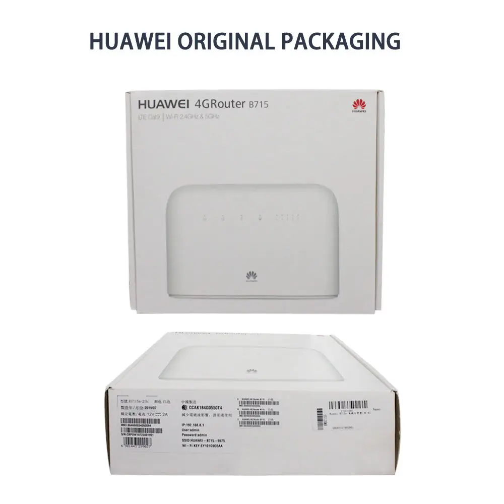Разблокированный Wi Fi роутер Huawei B715 модель LTE Cat.9 CPE 12 В 4g lte разъем для промышленной