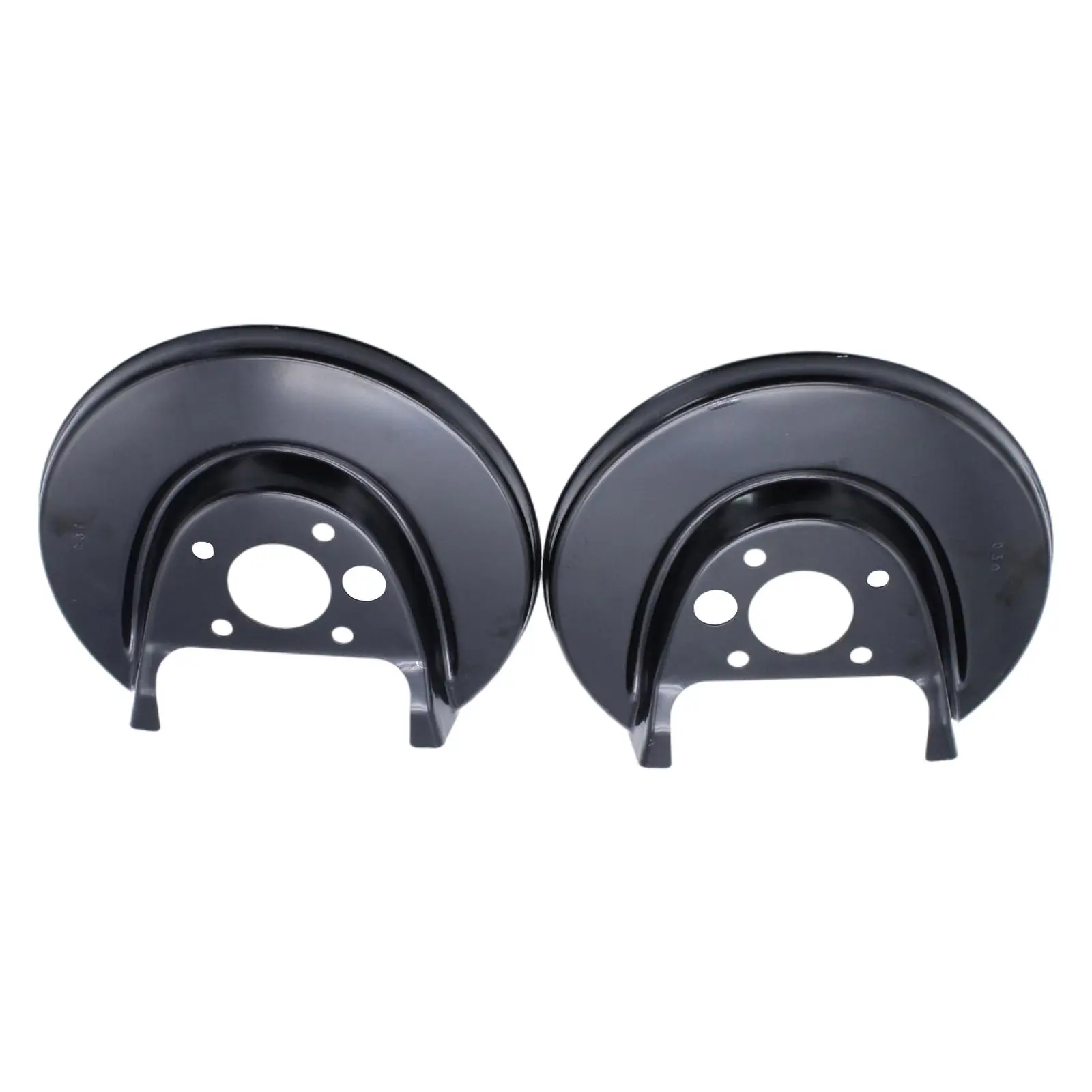 Set of 2 Brake Backing Plates Black Anchor Cover Splash Plates Fits for Audi Cars Brake Disc 1J0615611D for Seat Cars Rear Disc