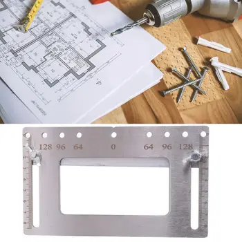 

Cabinet Hardware Jig Punch Locator Woodworking Drill Guide Furniture Handle Tool