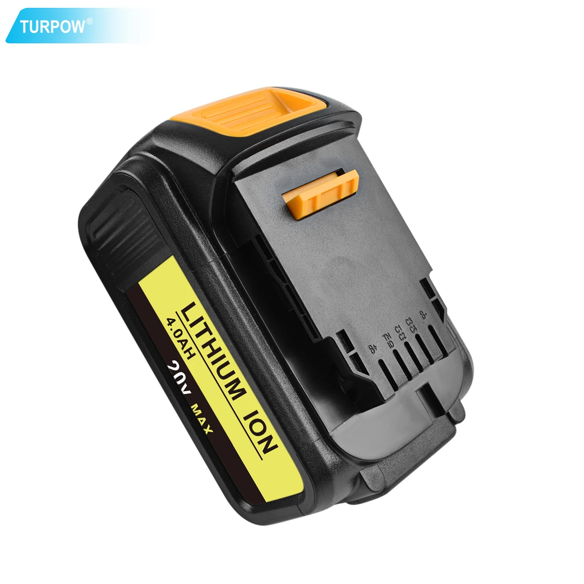 Turpow для DeWalt аккумуляторные электроинструменты батарея 20 в 4000 мАч DCB200 MAX Замена DCB181 DCB204 DCB101 DCF885