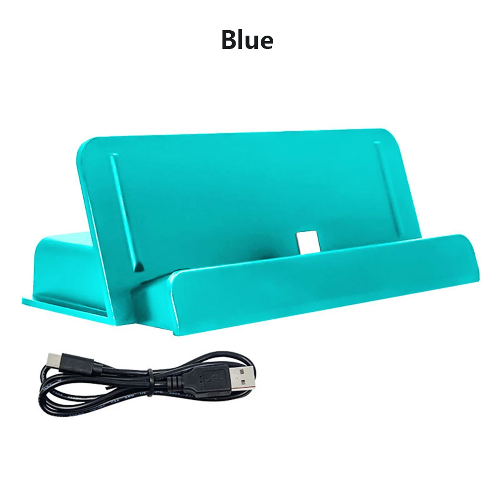 Turquoise Зарядная подставка для игровой консоли для nintendo Switch Lite/Switch Mini/Switch, аксессуары для игровых приставок kingd Switch - Цвет: Turquoise