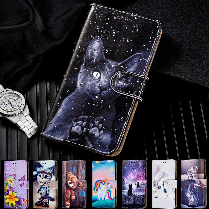 Кожаный чехол-бумажник для Meizu Pro 7 6 6s Pro7 Plus U10 U20 U680H MX6 флип-чехол с подставкой чехол