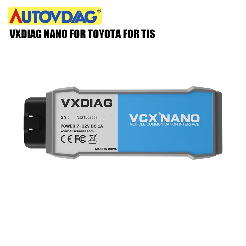 OBD2 VXDIAG VCX NANO для TOYOTA it3 программное обеспечение TIS3 V14 Techstream V15 сканер кода WiFi версия