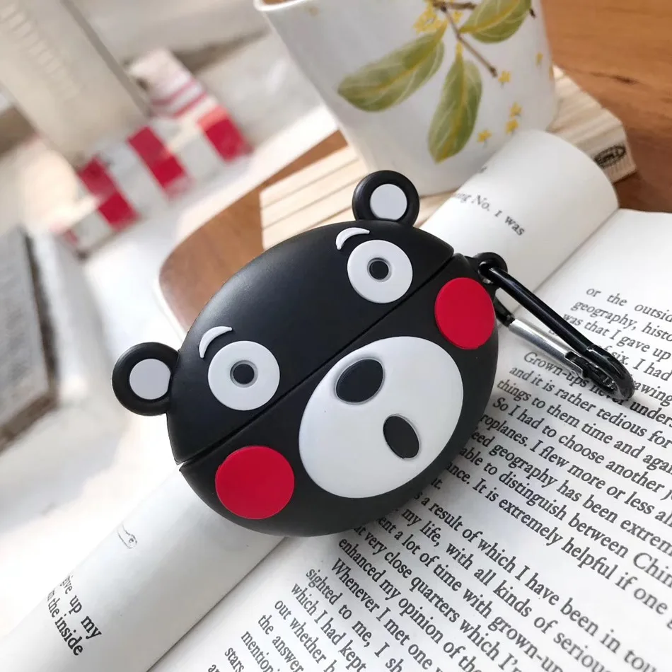 3D чехол для наушников для Airpods Pro Чехол силиконовый милый рыбка Пингвин Мультяшные наушники/Earpods чехол для Apple Air pods Pro 3 чехол s