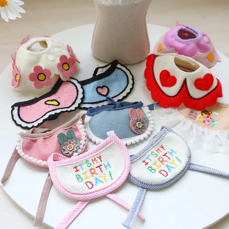 Бандана для собак ошейник милые домашние животные кошки нагрудник щенка